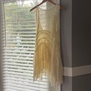 Elegant Lace Overlay Dress Kimchi Blue Urban Outfitters